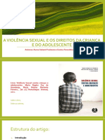 A Violência Sexual e Os Direitos Da Criança e Do Adolescente - Favero e Fuziwara