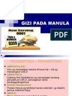 KEBUTUHAN GIZI MANULA