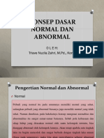 Konsep Dasar Normal Dan Abnormal