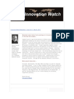 Selected News Items From Postings To Innovation Watch in The Last Two Weeks..