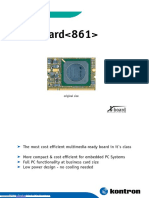 Kontron X-Board 861 Datasheet1