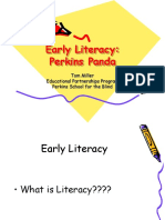Early Literacy: Perkins Panda: Tom Miller Educational Partnerships Program Perkins School For The Blind