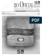 Iário Ficial: República Federativa Do Brasil - Estado Do Pará Nesta Edição