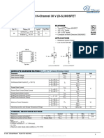 Dual N-Channel 30 V (D-S) MOSFET: Features Product Summary