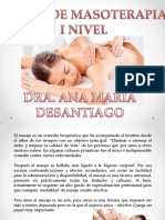 Curso de Masoterapia Nivel I