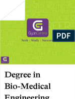 Degree in Bio Medical Engineering