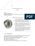 What's In: Directions. Label The Diagram Below With The Names of Each Layers. Include A Brief Description