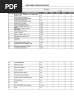 First Aid Box Checklist Form | PDF | First Aid