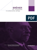 A Teoria Dos Incorporais No Estoicismo Antigo - Emile Brehier