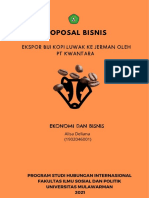 Proposal Bisnis Ekspor Kopi Ponbusta Ke Eropa