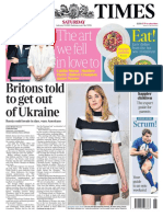 The Art We Fell in Love To: Britons Told To Get Out of Ukraine