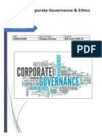 Corporate Governance & Ethics Meghna Sharma 20020341208 HR 2020-22