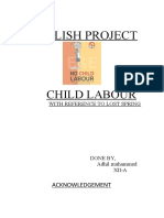Child Labour Project on Lost Spring