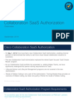 Collaboration Saas Authorization: September 2019