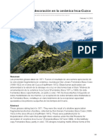 Glosas Sobre La Decoración en La Cerámica Inca-Cuzco