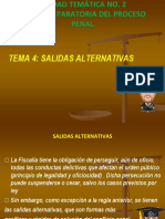 Salidas Alternativas