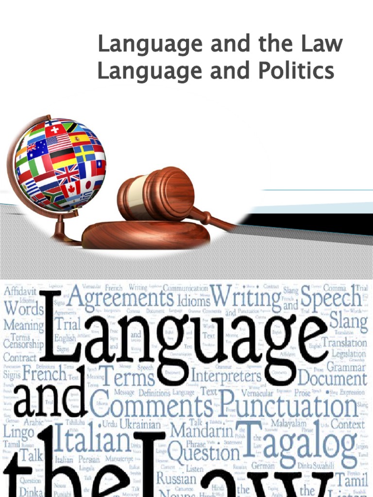 Language and The Law | PDF | Language Arts & Discipline