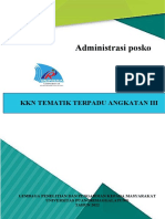 Administrasi Posko KKN 2022