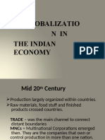 Globalizatio N in The Indian Economy