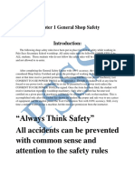 Chapter 1 General Shop Safety