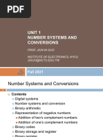 Logic Design - Unit 1 - v1.6 - 20210915