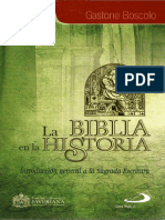 La Biblia en La Historia - Introducción General A La Sagrada Escritura