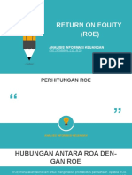 Return On Equity (ROE) : Analisis Informasi Keuangan