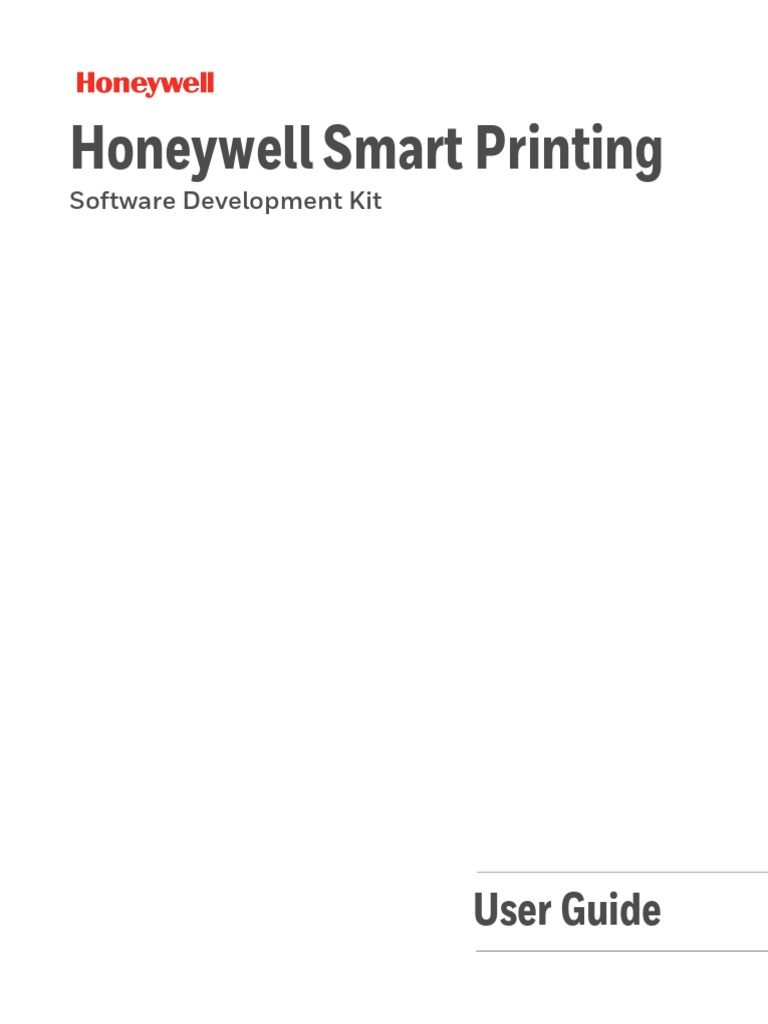 Honeywell Smart Printing | PDF | Library (Computing) | Command Line ...