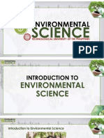 1 Introduction To Environmental Science