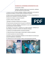 Las Principales Funciones de La Enfermera Instrumentista Son