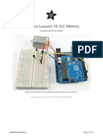 Adafruit Arduino Lesson 13 DC Motors