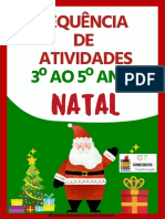 Sequência de Atividades 3º Ao 5º Ano Natal