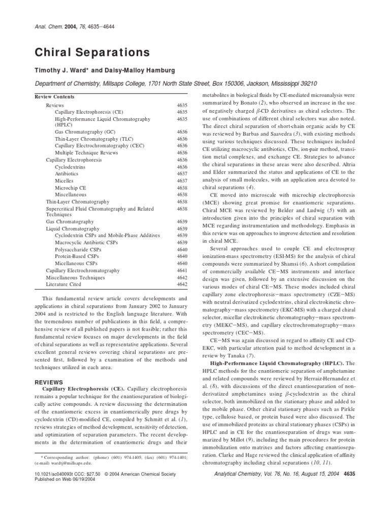 A Practical Approach To Chiral Separations By Liquid Chromatography – LEVDK