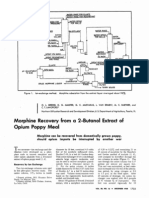 Morphine Recovery From A 2-Butanol Extract of Opium Poppy Meal