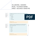 Examen 1er Parcial Segundo Semestre Legislacion Laboral- Contabilidad y Auditoria