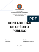 Contabilidad Gubernamental Trabajo Enero 2022