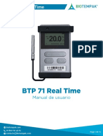 Manual BTP 71 - Termometro Tiempo realBIOTEMPAK