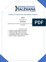 Practica 2 Laboratorio Electrónica Grupo 6
