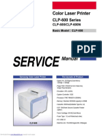 CLP-600 Color Laser Printer Manual