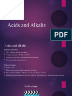 Acids and Alkalis