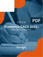 Economia CACD 2021: gabarito comentado e possíveis recursos