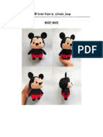 Crochet Garage - Mickey Mouse