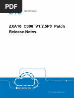 ZXA10 C300 V1.2.5P3 Patch Release Notes - 20151225