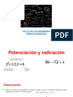 Potenciación y Radicación