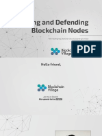 DEF CON Safe Mode - Blockchain Village - Peter Kacherginsky - Attacking and Defending Blockchain Nodes