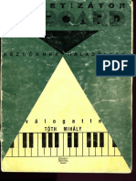 Szintetizátor-keyboard-Tót MIhály-füzet