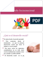 Desarrollo Socioemocional del Niño (a).