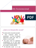 Desarrollo Socioemocional Del Niño (A) .