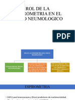 Rol de La Espirometria en El Riego Neumologico