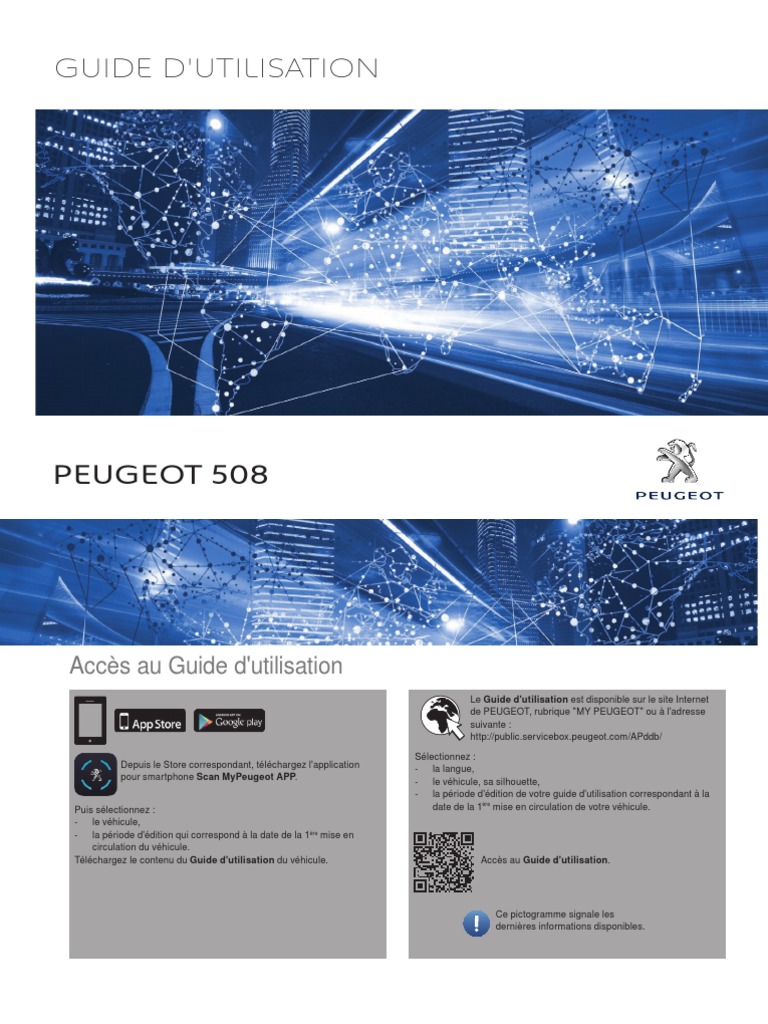 Pompe De Recyclage Abs Asr Verrouillée Mécaniquement Guide Utilisation 508 | PDF | Transmission (Mécanique) | Frein